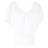 Chiffon Bat Sleeve Stitching T-Shirt Top